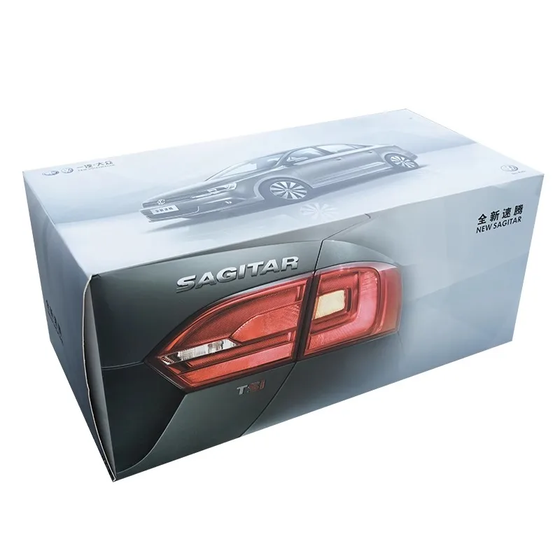 FAW Diecast Escala 1/18 Volkswagen All New Sagitar 2012 Modelo Ano Liga de Prata Modelo de Carro Brinquedos para Meninos Brinquedos de Presente para Meninos