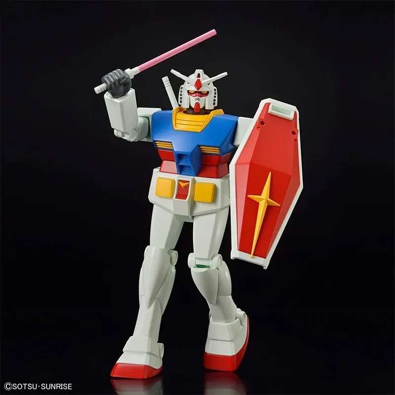 ในสต็อกของแท้ Bandai อะนิเมะ GUNDAM RX-78-2 GUNDAM (REVIVAL Ver.) 1/144 BMC Assembly อะนิเมะ Action Figure ของเล่นคอลเลกชันของขวัญ