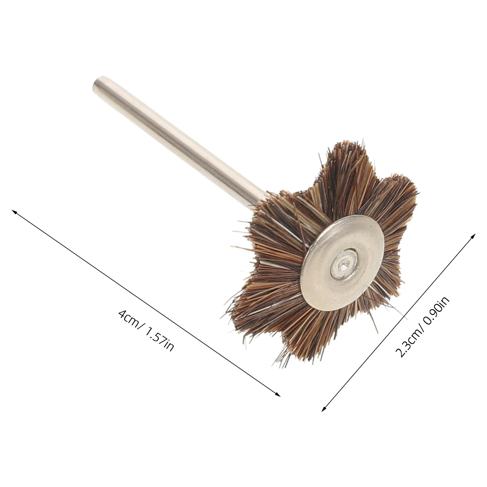 15Pcs Drill Wire Brush Attachment Hexagonal Polishing Wheel Abrasive Rotary Cleaning Brushes for Electric Grinder Tools Rotary view 4