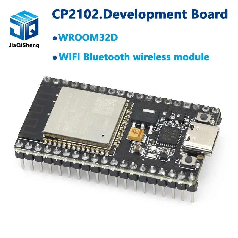 38Pins Type-C ESP32S ESP32 ESP-WROOM-32 CP2102 Development Board 2.4GHz Dual-Core WiFi +Bluetooth Microcontroller for Arduino