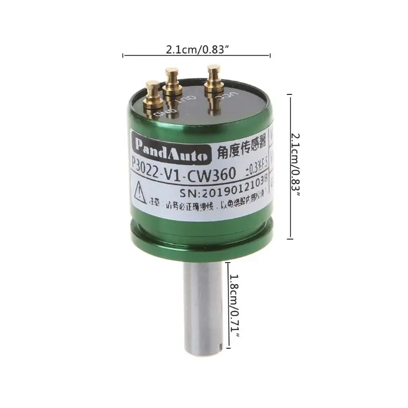 Effect Potentiometer Transducer Rotation Displacement Non Cont