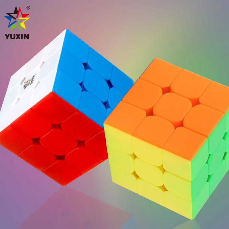 YuXin Black Kylin Cube V2 3X3 Professional Speed Puzzle Children's Toy Gift Speedcube Original Magic Cube With Special Base