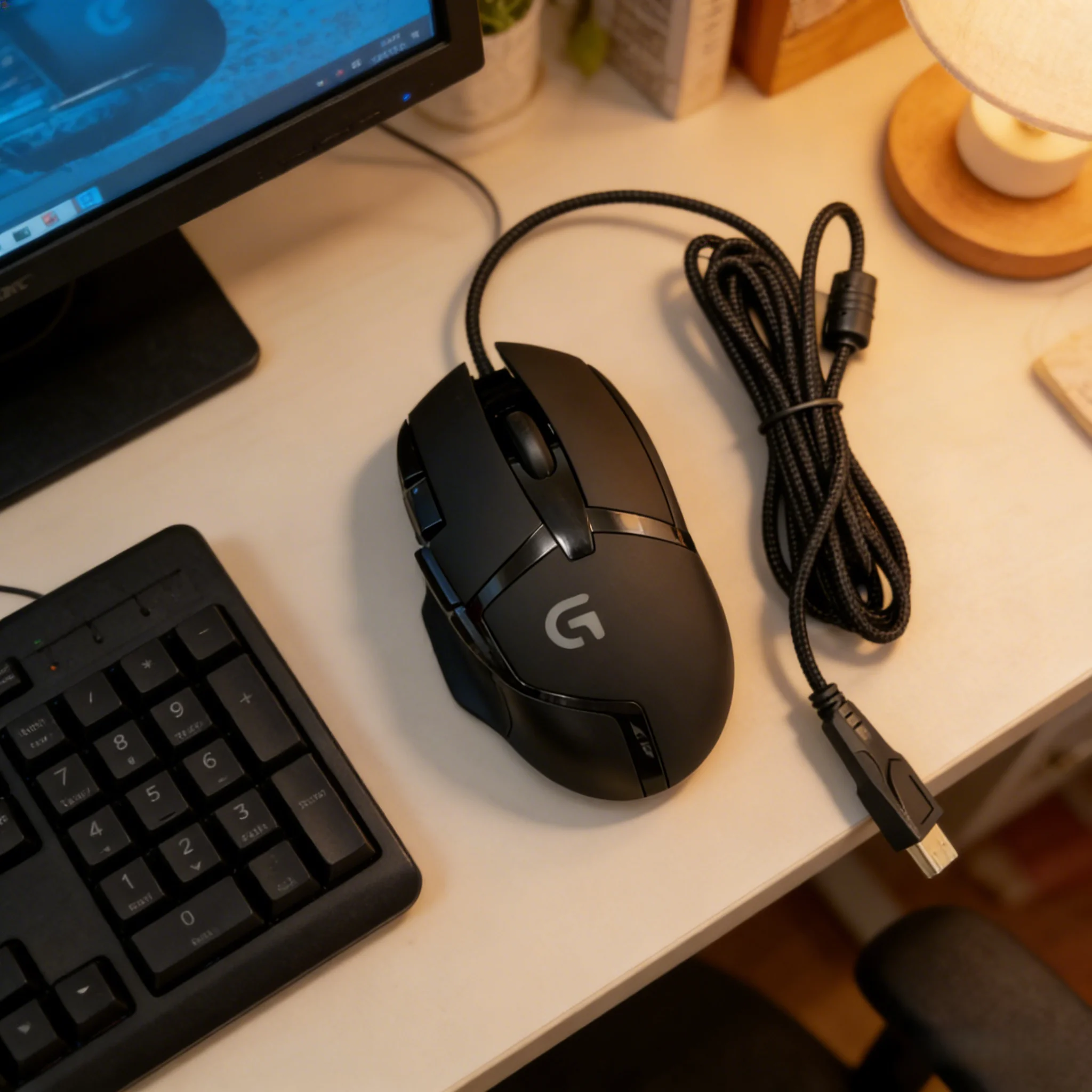

Игровая мышь Logitech G402 Hyperion Fury проводная, 4000 DPI, 8 программируемых кнопок, эргономичная мышь для FPS-игр для ПК-геймеров