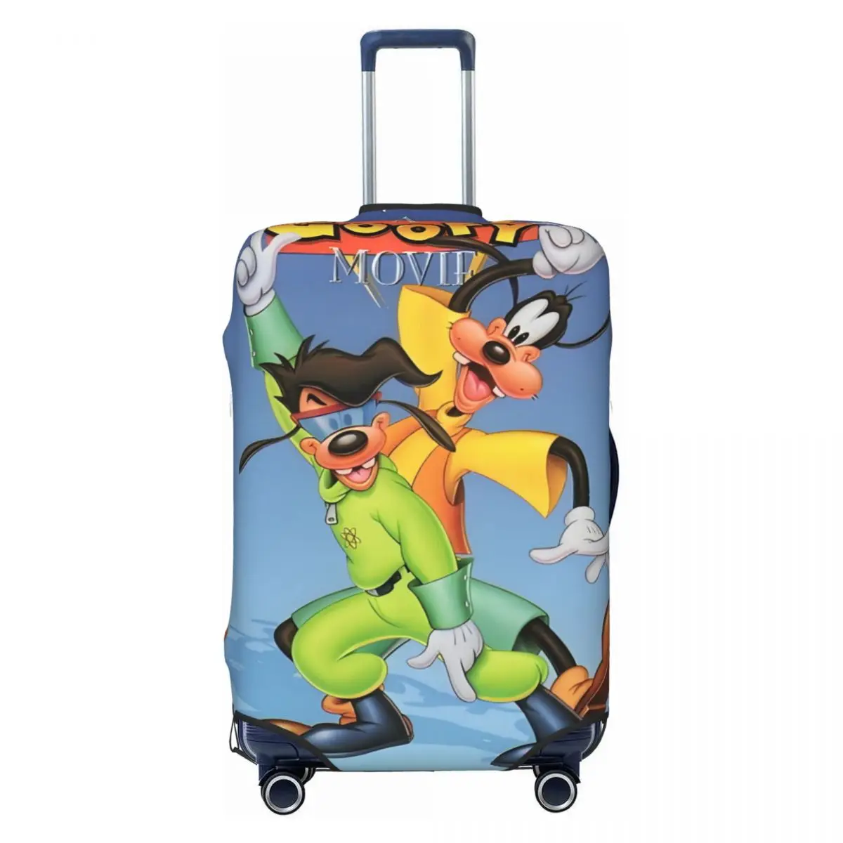 

Custom Fashion Goofy Luggage Cover Protector Washable Fashion Cartoon Cute Print Animation Travel Suitcase Covers