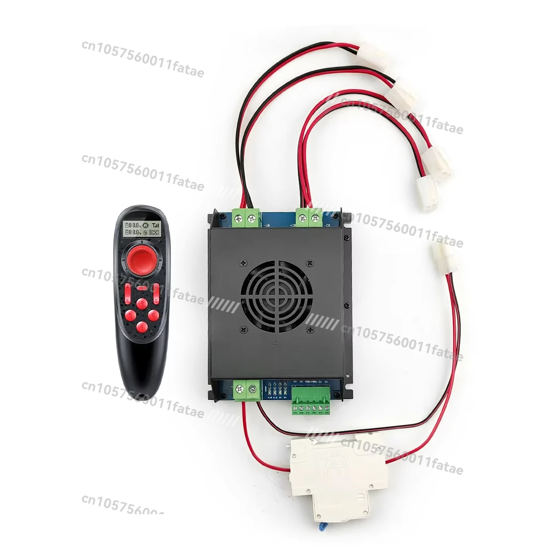 

24V 4WD Electric Brushed DC Brushed Motor Controller 50A With Wireless Joystick Compatible With Dual Drive Device