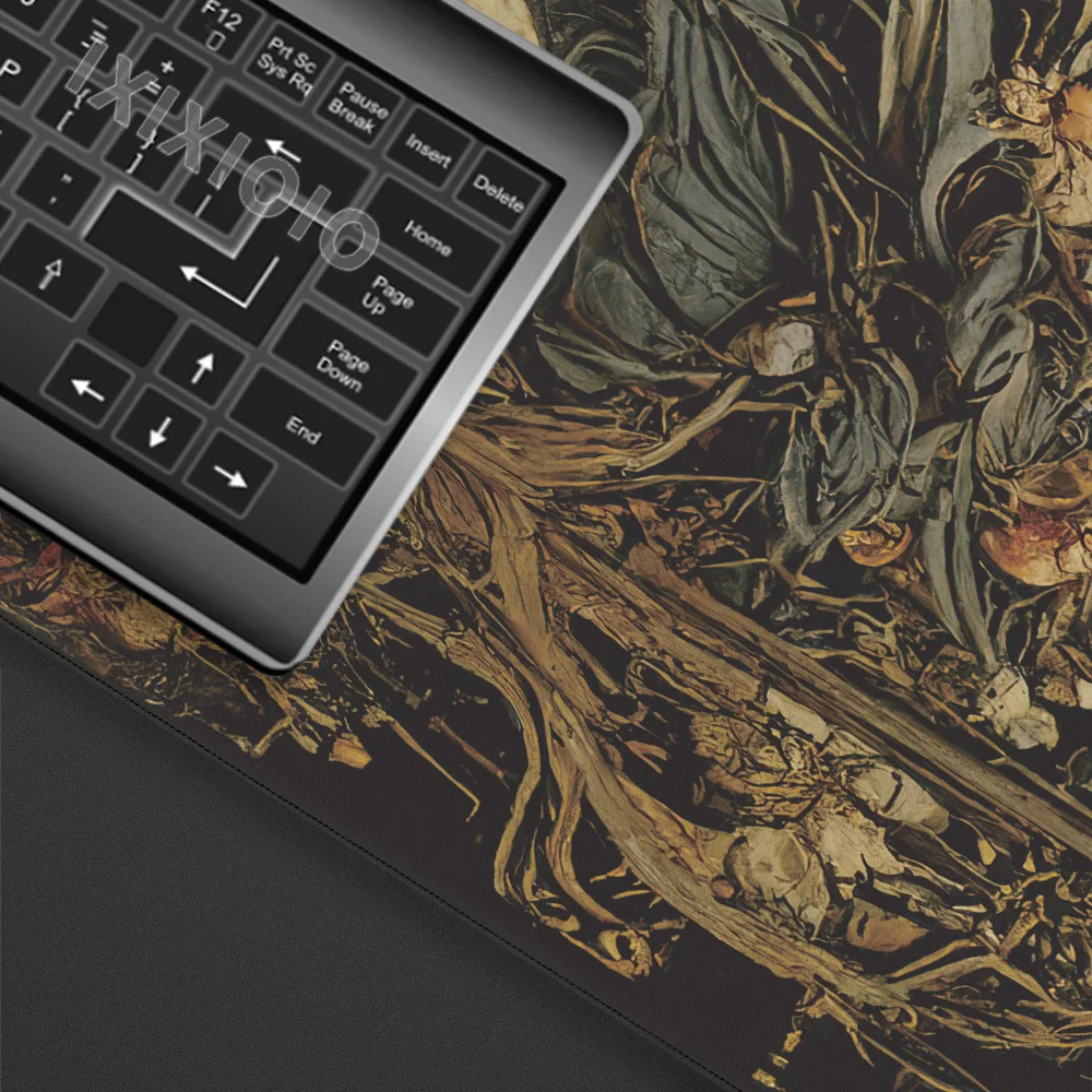 Mouse Pad Magic Mystic Ancient Vine Gaming printon demand New Computer Mousepad XXL Playmat Office Non-Slip Desktop Mouse Pad