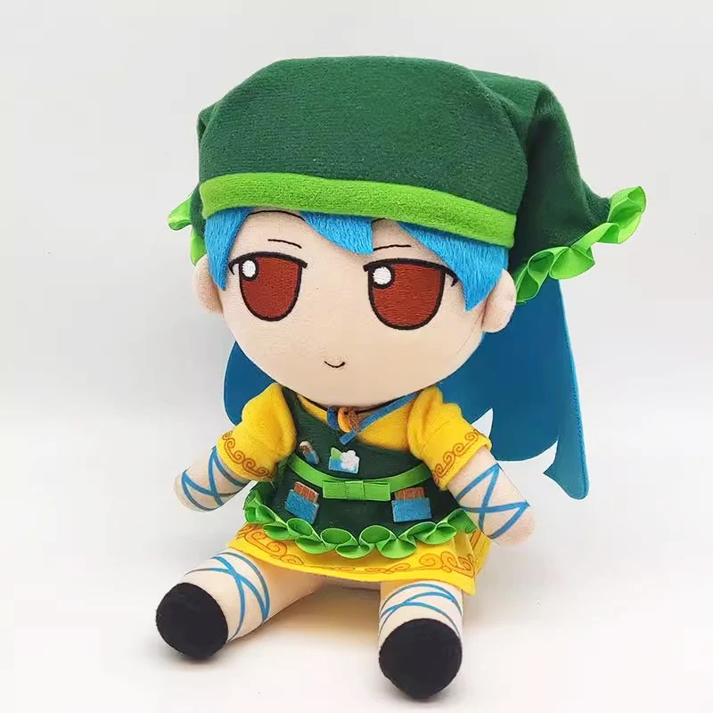 Touhou Project Haniyasushin Keiki Fumo 20 см плюшевая игрушка аниме мягкая сидячая кукла мягкая фигурка коллекция фанатов детский подарок на день рождения