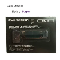 Black Purple Taxi Ribbon Cartridge Tape ERC-05 ERC05 Fit For Epson M150 M-150II M1500II M150II EC7000 150II M-150 II