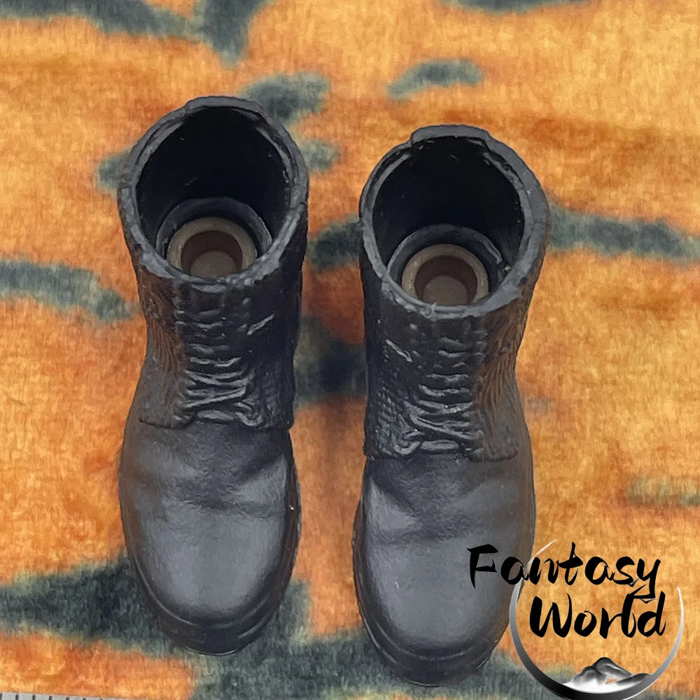 1/12 masculino caminhadas sapatos de combate botas sólidas acessório modelo para 6 "soldado figura ação corpo nw dam 3atoys notaman medco