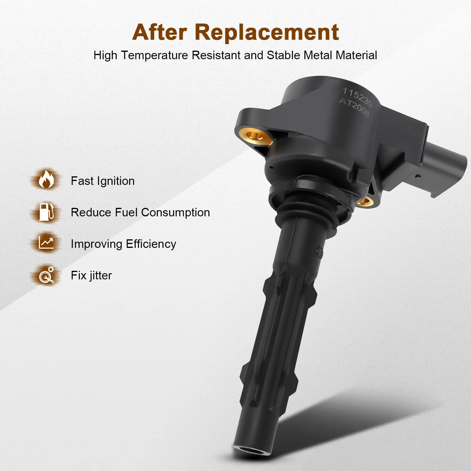 6 Ignition Coil For Mercedes Benz E280 E300 E350 C280 C300 C350 ML350 SLK300 2729060060 0001502780 A2729060060 A0001502780