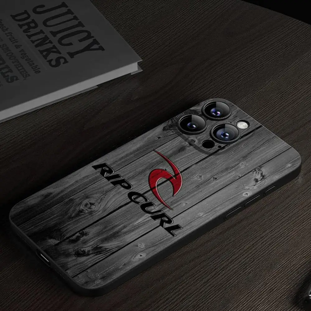 MINISO-funda de teléfono Surf Beach Rips Curls para IPhone 15 16 13 Pro Max 14 12 11 Xr X 8 7 6 Plus, funda trasera de lujo