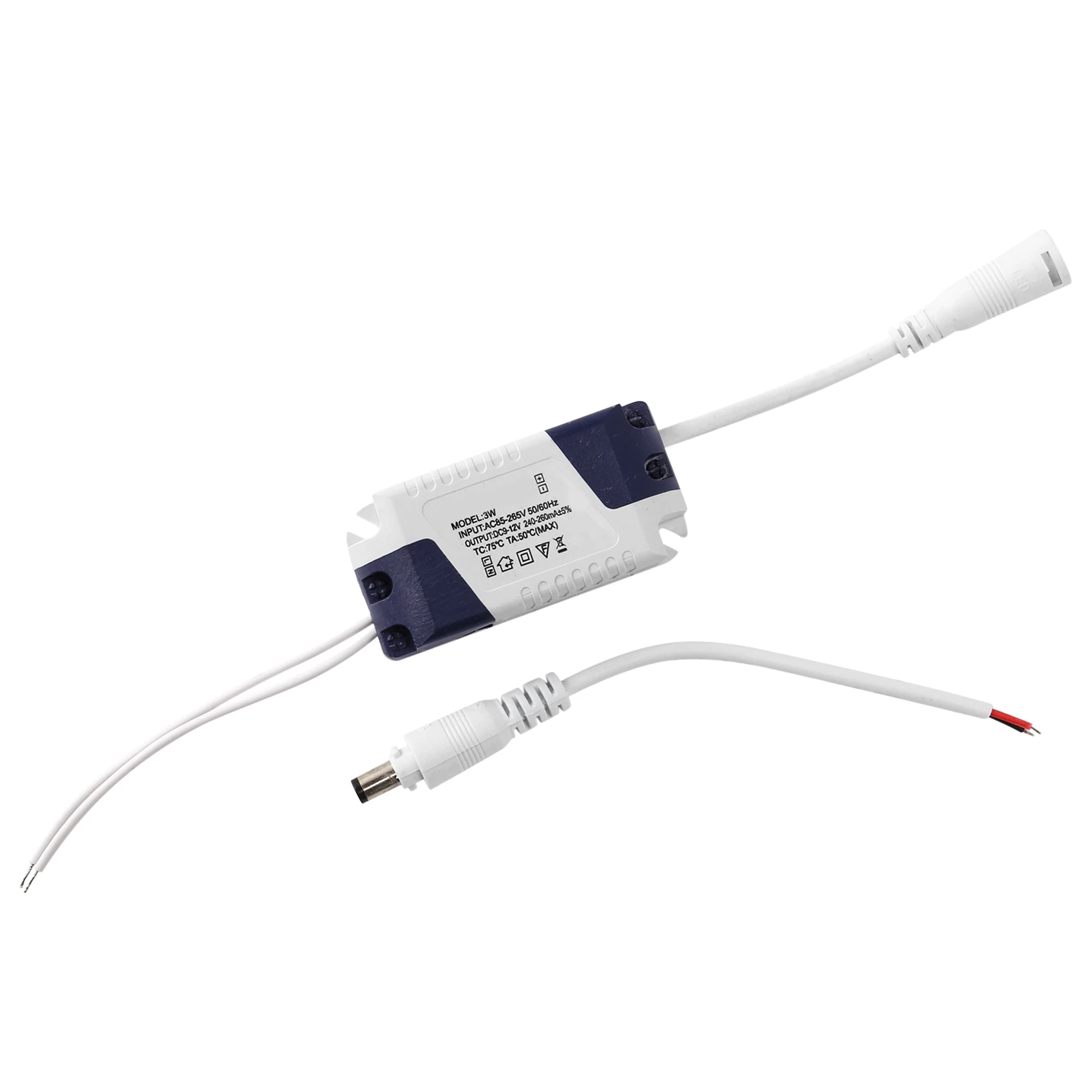 ABZV-AC 90-240V to DC 9-12V 3W Constant Current LED Strip Power Driver Transformer