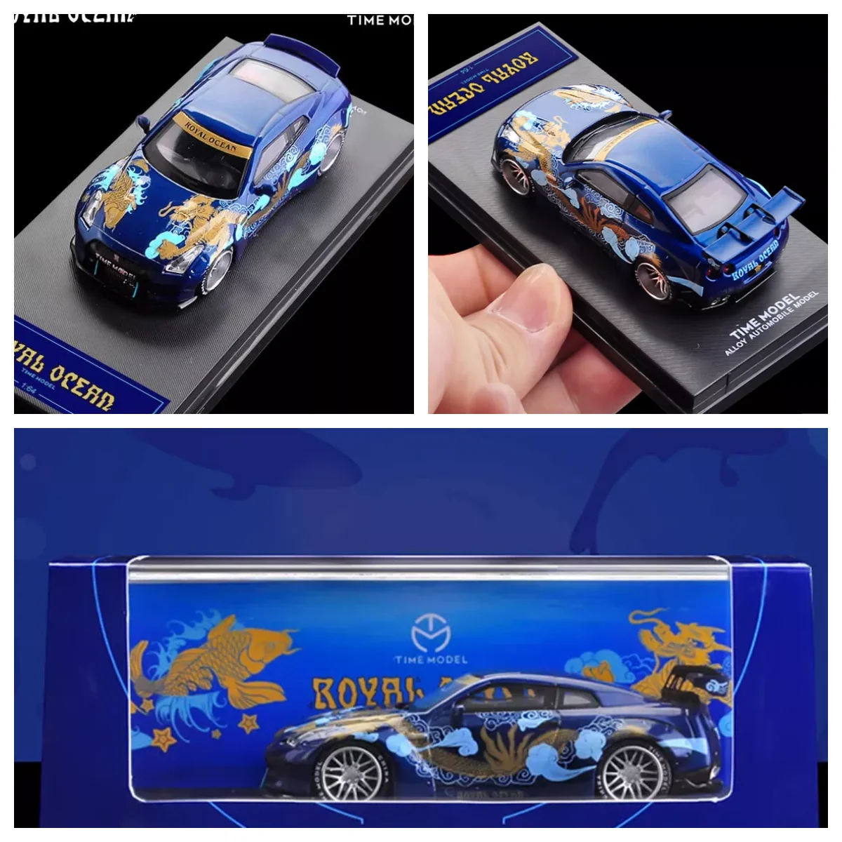 

Time Micro 1:64 Car GTR Alloy Die-cast Vehicle Display Model