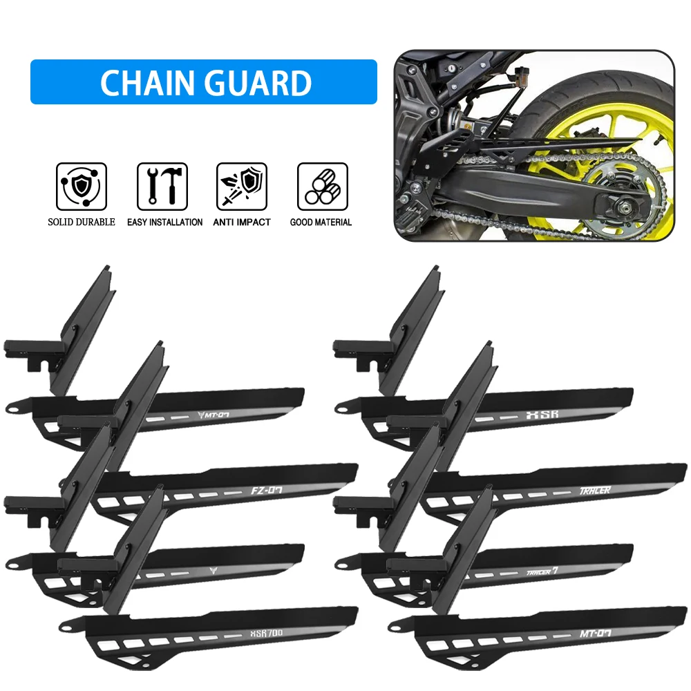 

Motorcycle Accessories For YAMAHA MT-07 MT07 TRACER 700 7 GT Chain Cover Kit With Rear Fender XSR 700 XTribute YZF R7 XSR700
