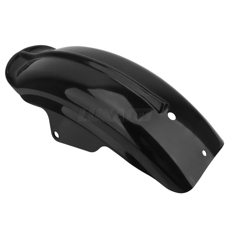 Motorcycle Fender For Bobber Chopper Cafe Racer Universal Rear Black Mudguard ABS Mud Guard Motocross Accessories Parts Frames view 2
