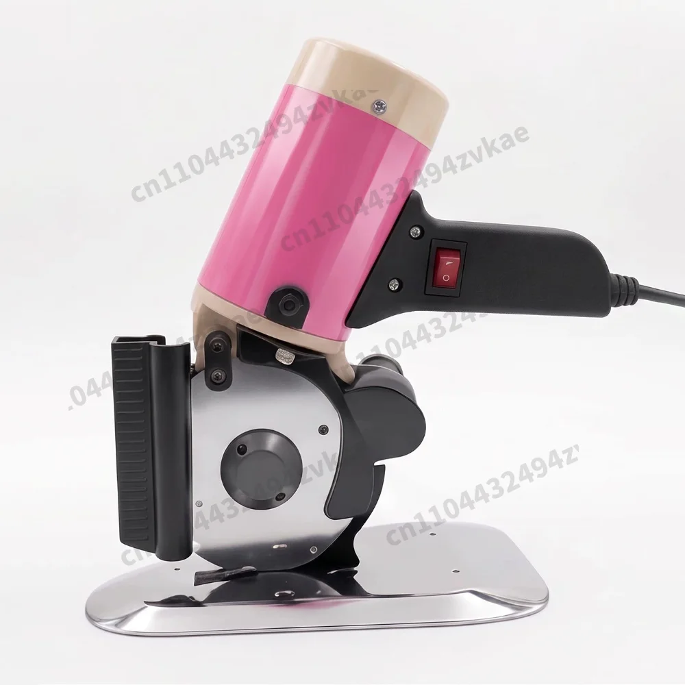 Portable Electric Rotary Circle Knife, HAC125 Fabric & Cloth Cutter, 125mm Blade, 45mm Cutting Thickness