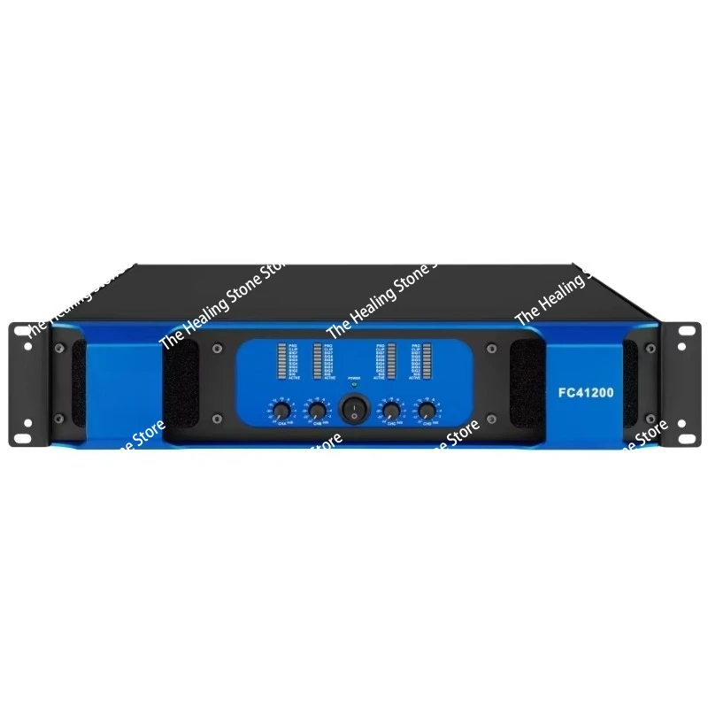 4-Channel 1200W Power Amplifier Class H Power Amplifier Outdoor Performance Amplifier
