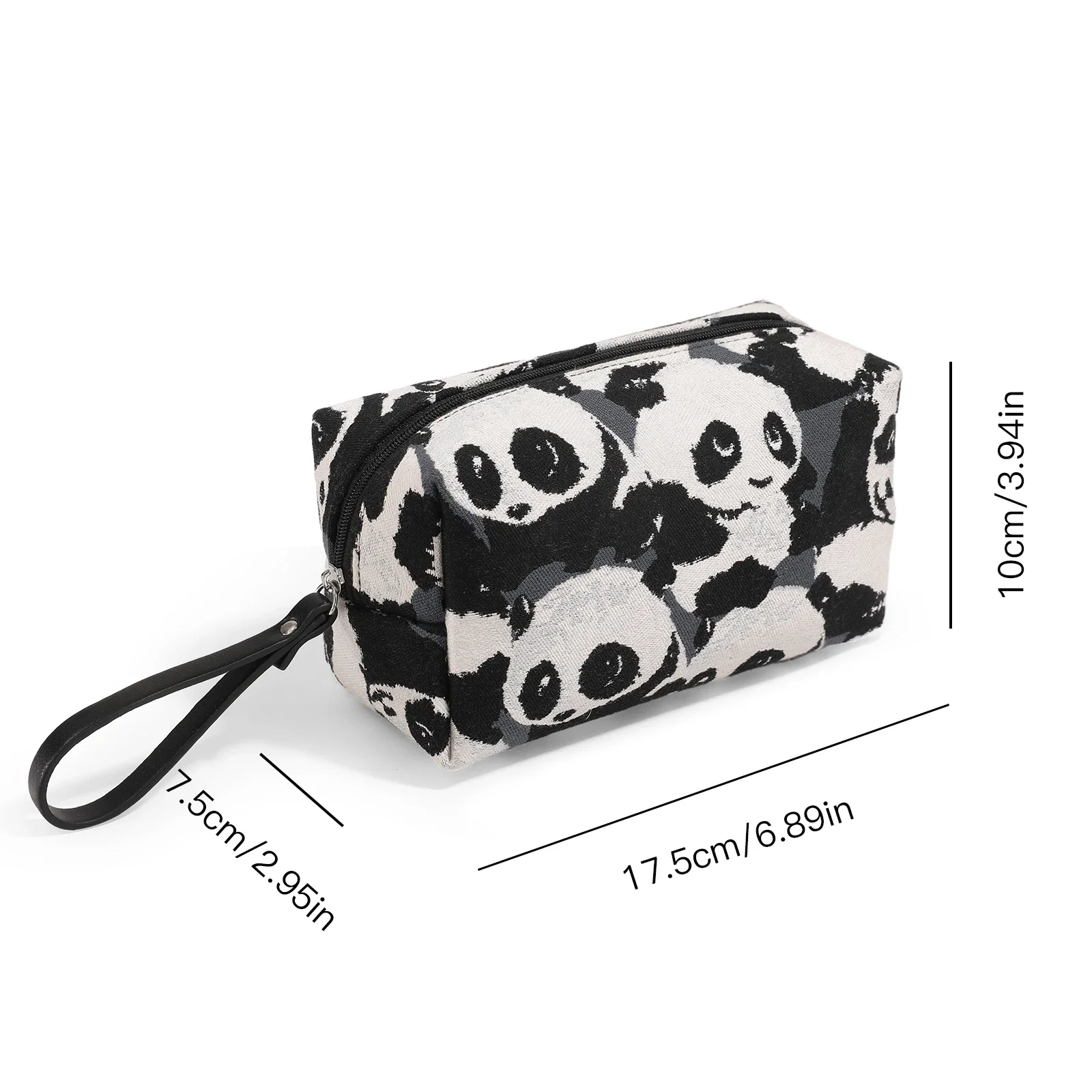 TOUTOU Mini portafoglio borse a mano per le donne pochette in pelle borsa a mano da donna borse firmate Panda borsa di moda portatile di lusso