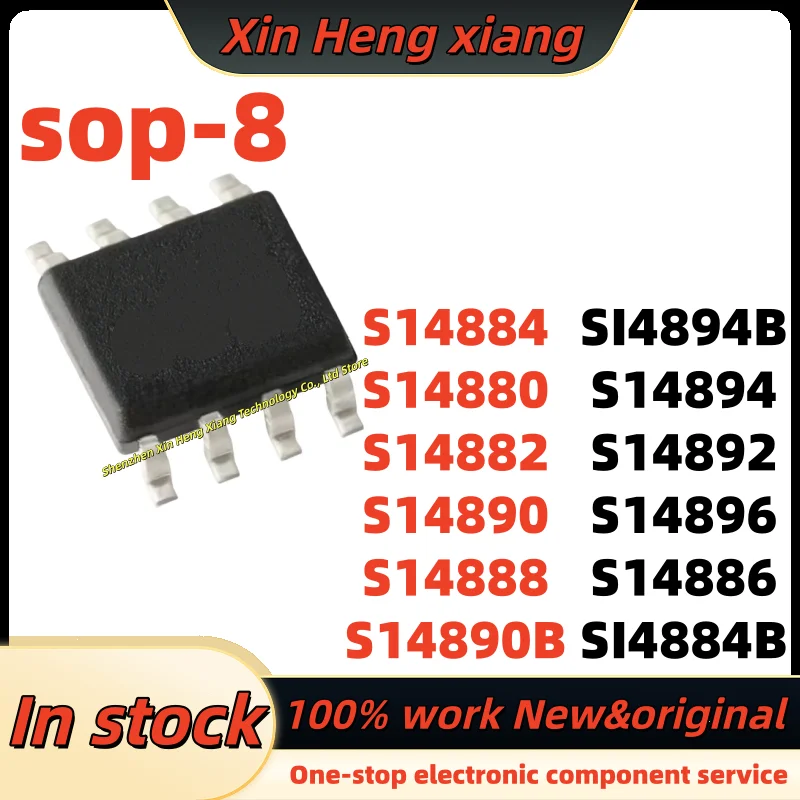 

(10pcs) 100%New SI4888 SI4890 SI4884 SI4884B SI4886 SI4890B SI4892 SI4894 SI4894B SI4896 SI4898 SI4880 SI4882 sop-8 Chipset