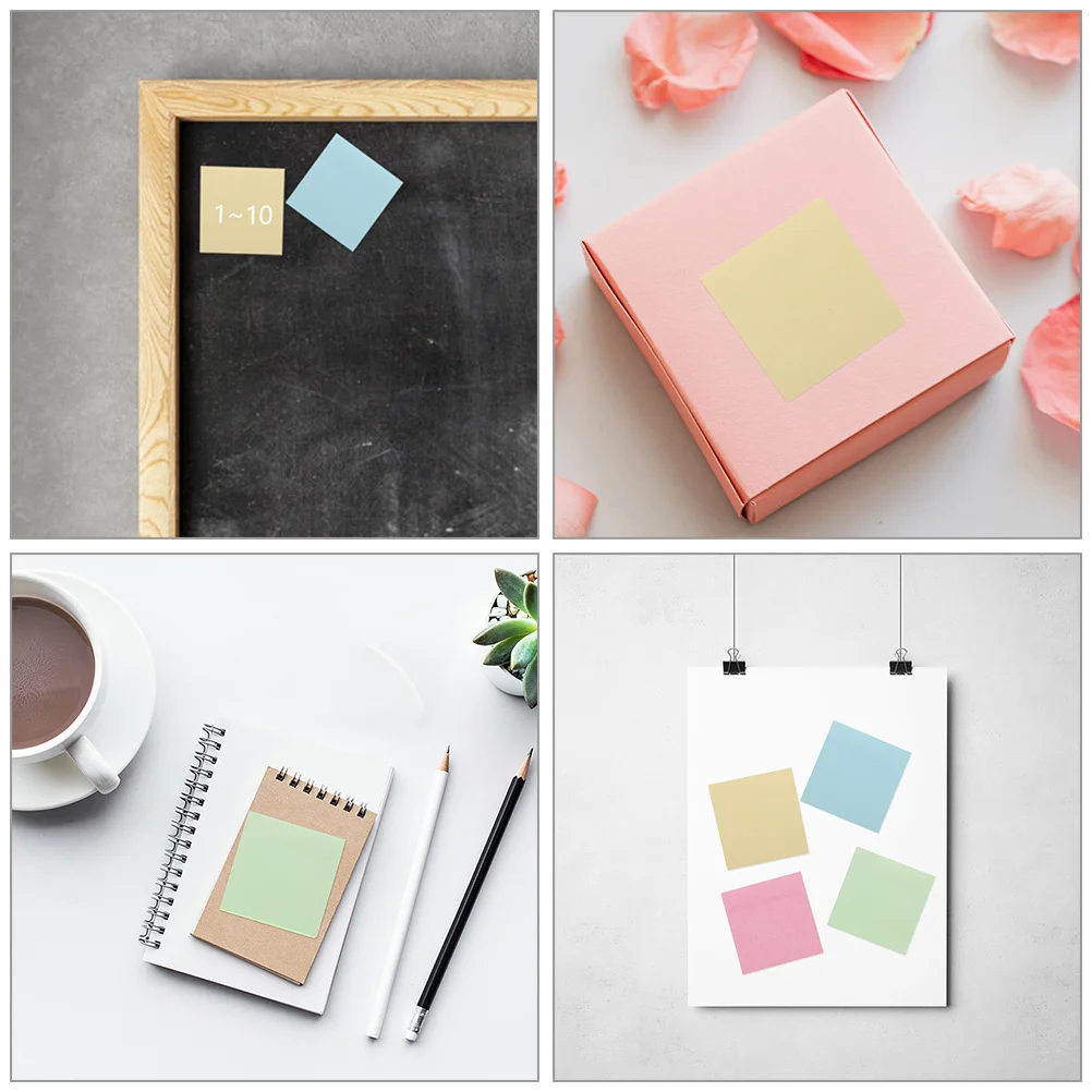 

3 Books Colorful Pads Notepad Pocket Cute Notepads Memo Paper Office