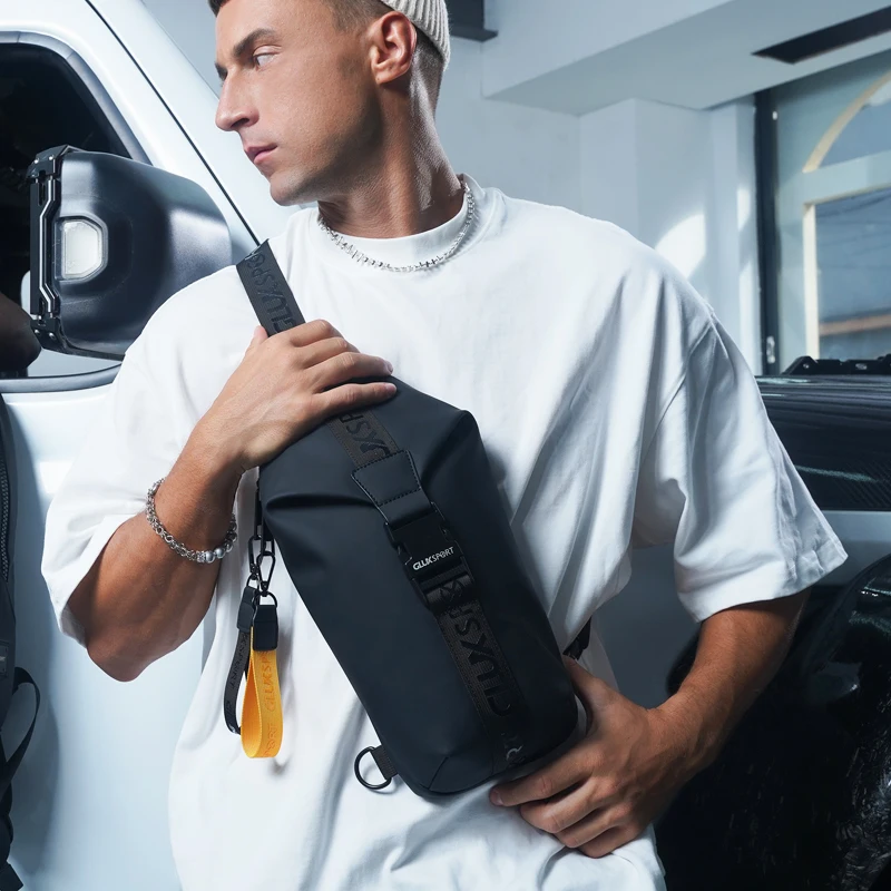 GLUX Nuova borsa a tracolla personalizzata per uomo Street Sle Nylon Bapa Borsa piccola per pendolarismo casual con telefono ket