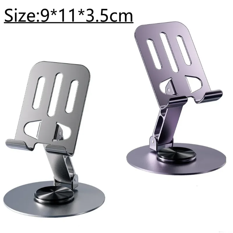 Mobile Rotatable Phone Holder Bracket For iPhone iPad Samsung Tablet Flexible Folding Lazy Desktop Adjustable Live Smartphone