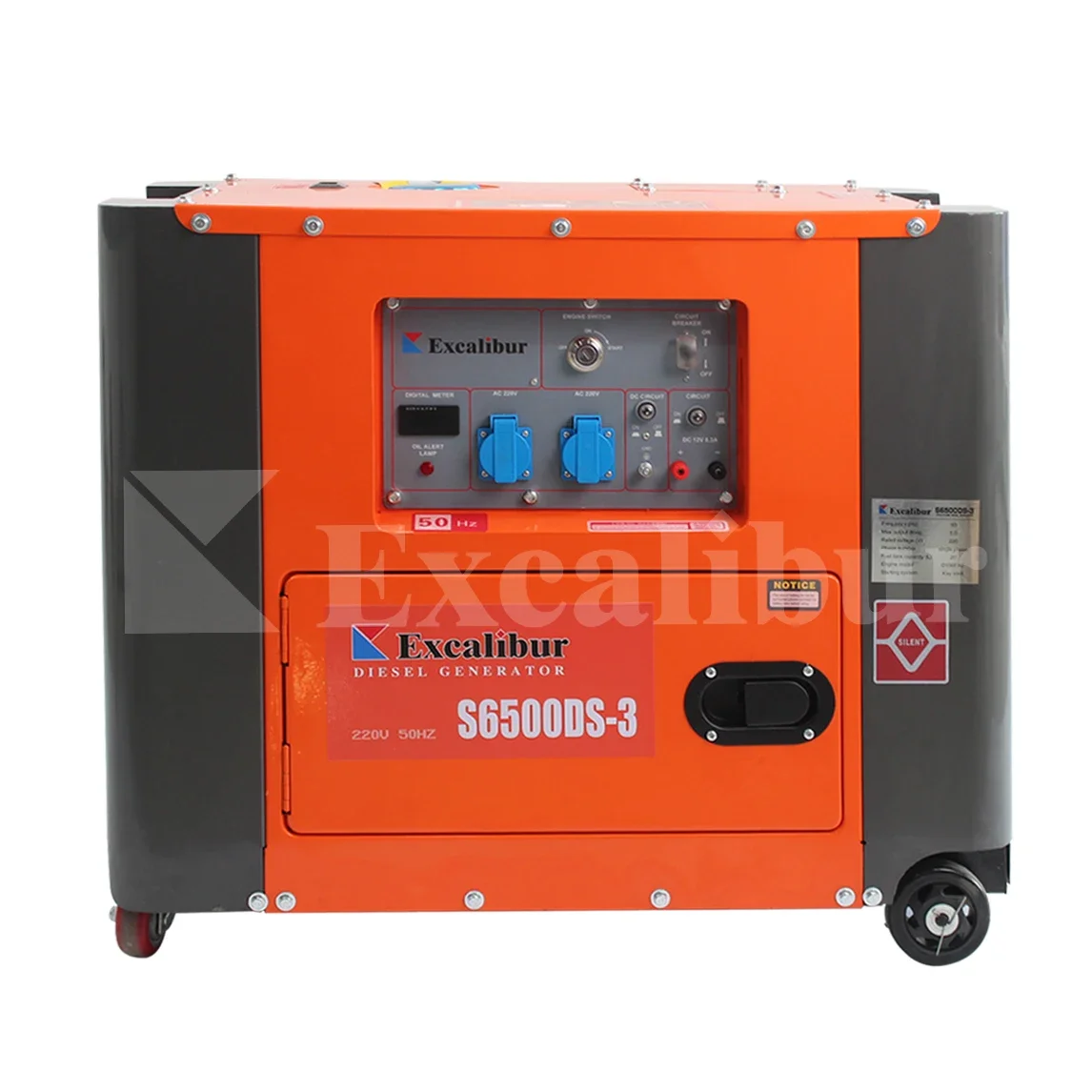 12v Dc Generator 1 Phase/3 Phase 5kva 6kw Diesel Generator Price 3 Phase Diesel Engine Small Silent Senerator 5kw