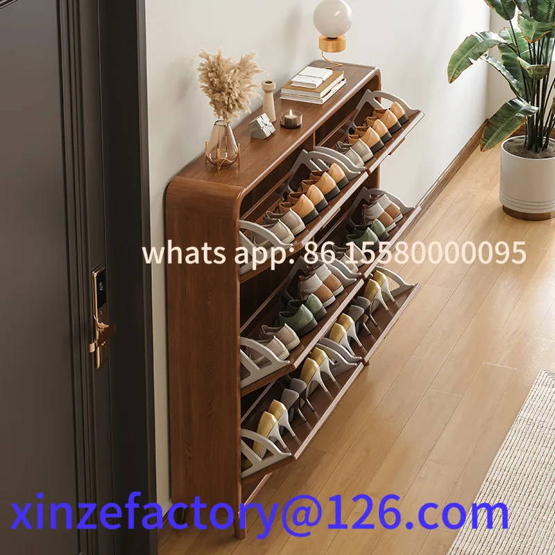 

Customizable ultra-thin indoor and outdoor corridor multi-layer elevator shoe rack