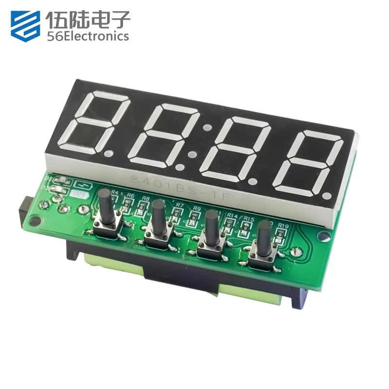 DIY Electronic Kits Clock Multi-functional Digital Clock Kit Charging Electronic Teaching Welding Exercise DIY Circuit Board Set