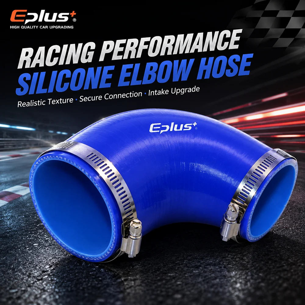 Universal Blue 90 Degrees Tubing Coupler Hose Car Turbo Intake Intercooler Pipe Connector Reducer High Temp Silicone Adapter