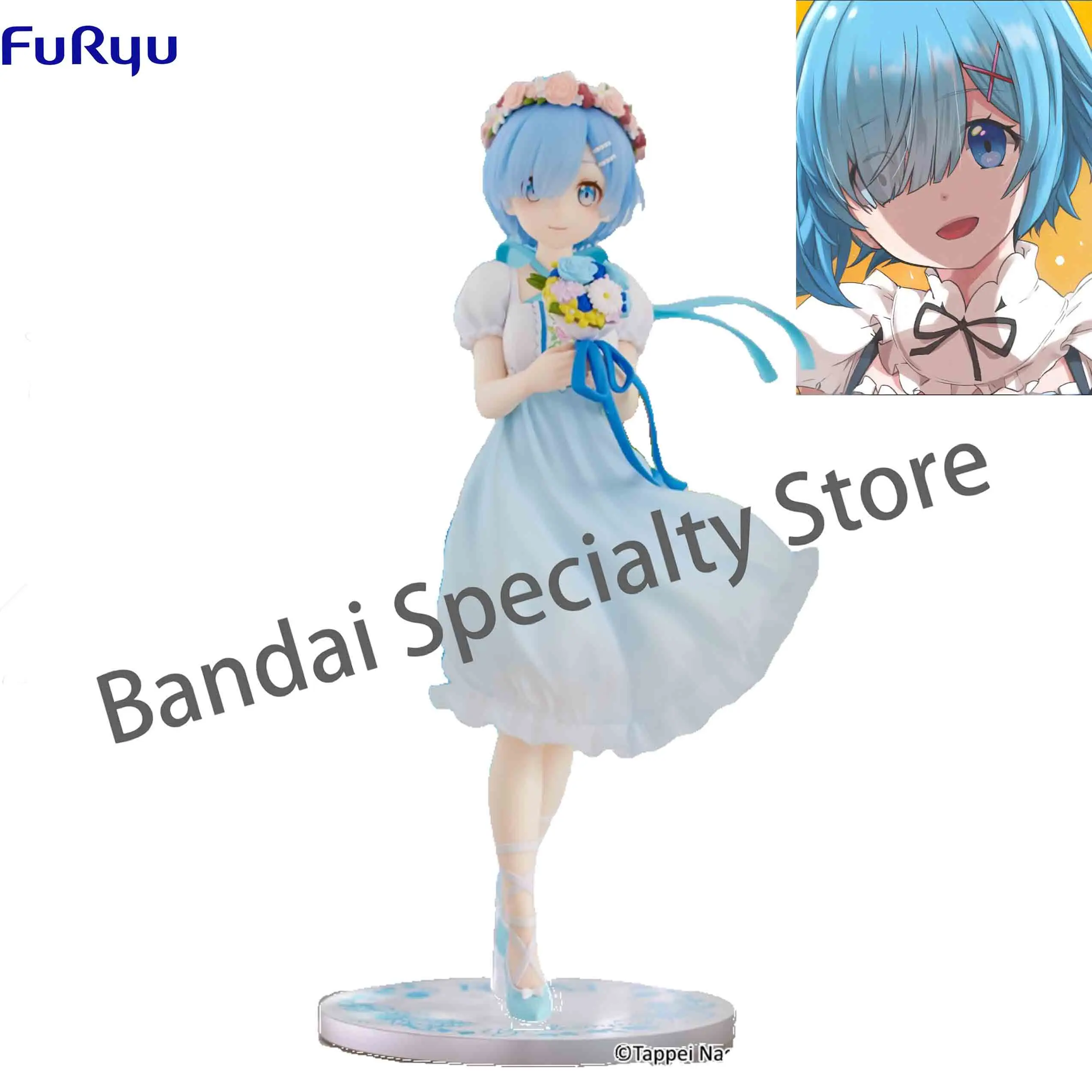 

Original FuRyu Rem Bridesmaid Re ZERO Starting Life Action Figure PVC Model Collection Figurine Anime Toy Decoration Action Doll