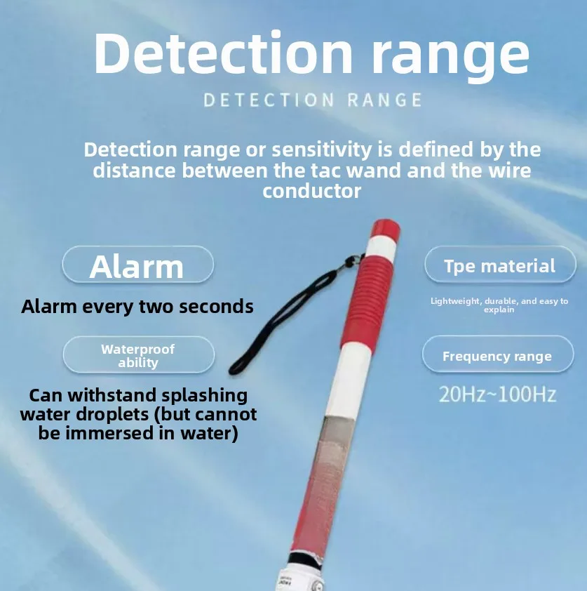 

Подходит для аварийно-спасательного стержня обнаружения утечек, портативного портативного детектора утечки TAC.