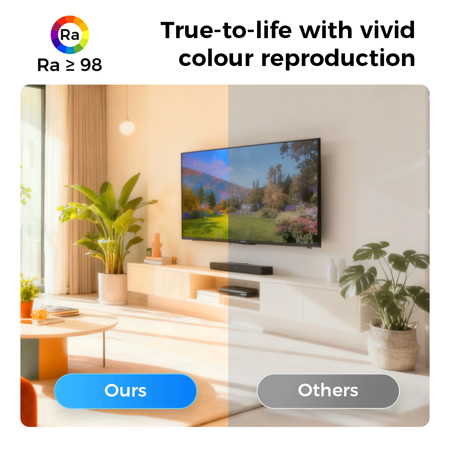 Obrázek 5: RGB chytrý strop lustr s daleký ovládání app stmívání strop lampa jednoduchý lesk LED lehký pro večírek žití pokoj ložnice