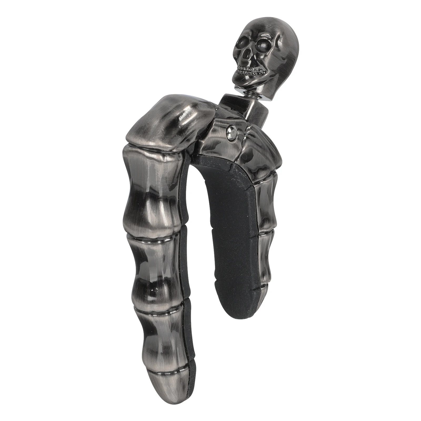 

Guitar Capo Skull Tuning Accessory Clamp Part Black Multi-function Alloy Silicone
