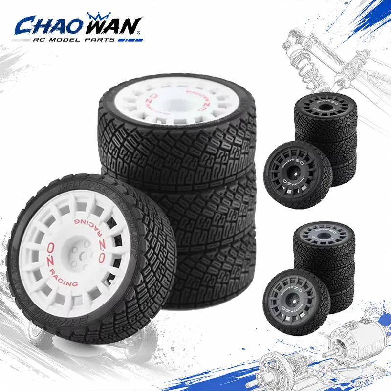 RC On-Road Racing Rubber Tires Road Tyre Replacement Parts Fit Tamiya TT01 TT02 XV01 TA06 PTG-2 HPI WR8 HSP 1/10 1/12 1/14 RC Ca