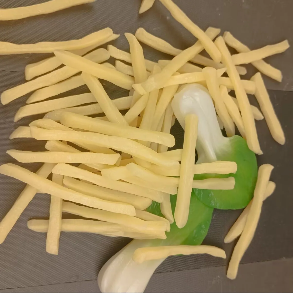 Simulación de patatas fritas, modelo de patata y patata dulce, KFC y McDonald's, muestra de comida, accesorios de tiro, ayuda para la enseñanza cognitiva