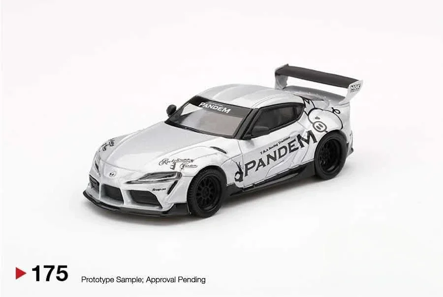 MINI GT 1:64 LB Wide Body R35 Nissan GT-R Nissan Supra Alloy Car Model TSM Model Boys Holiday Gift