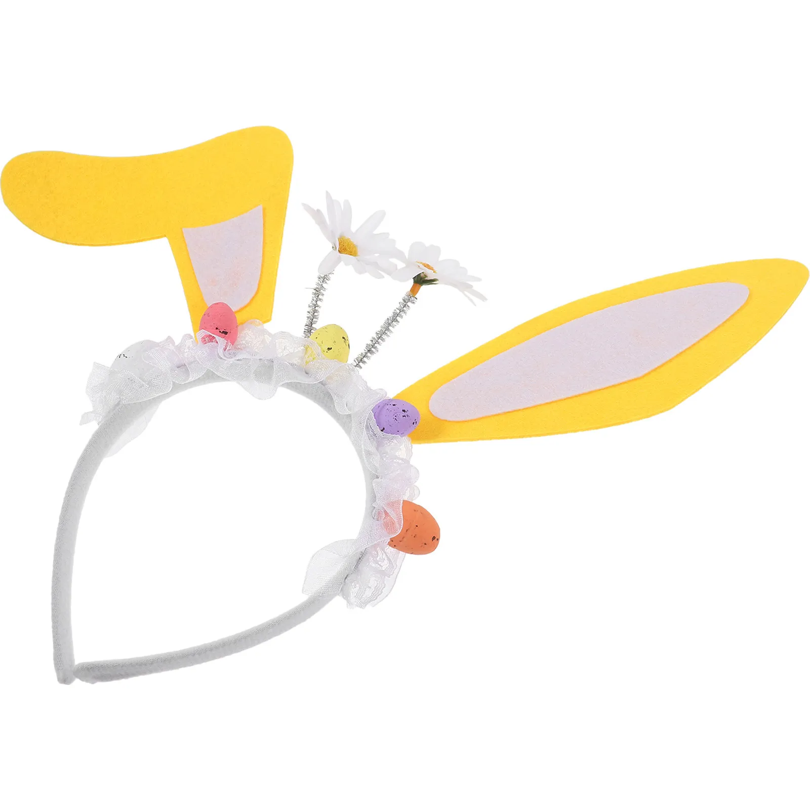 

Cute Bunny Ear Headband for Women and Comfortable Cloth Hair Band for Themed Parties Easter Birthday Events