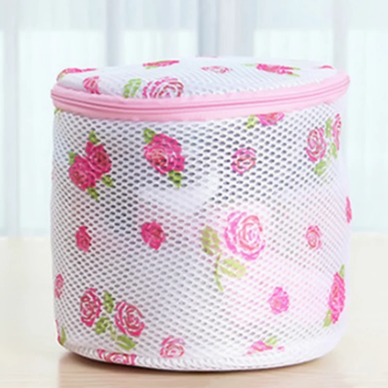 Wash Laundry Bag Lady Women Bra Underwear Sock Washing Machine Protection Net Mesh Bag Lingerie Hosiery Mesh Zip Bag