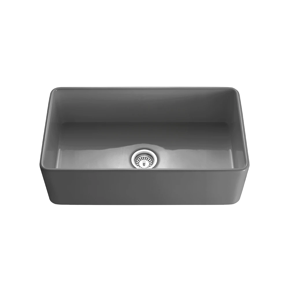 

wash basin sink white ceramic farmhouse kitchen sinks under mount single porcelain bowl sink kitchen