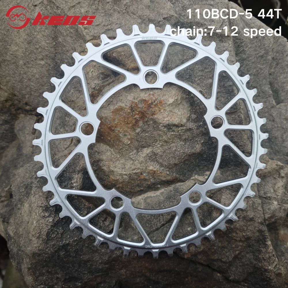 DECKAS KEOS 110BCD Kettingblad 36T-52T Fietskettingwiel voor Shimano SRAM 5 Bolt Racefiets Smalle Brede Crank Fietsaccessoires