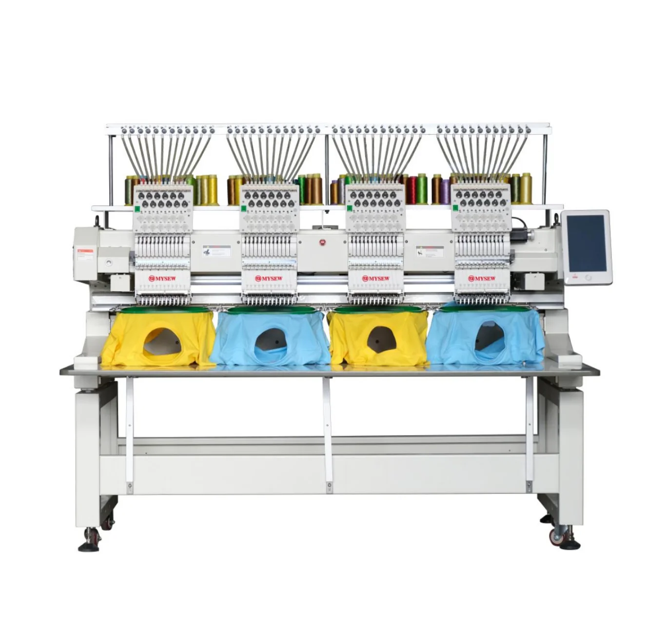 Intelligent Detection Mysew Mjs1204 12 s 4Head Industrial Embroidery Machine Price for Clothes