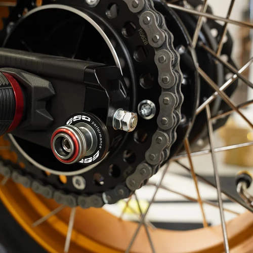 Imagen 2 del producto Carretes basculantes M8 para Triumph Trident 660 Tiger Sport 660 Daytona 660 2024, soporte deslizante, carretes de brazo oscilante, tapas de válvula