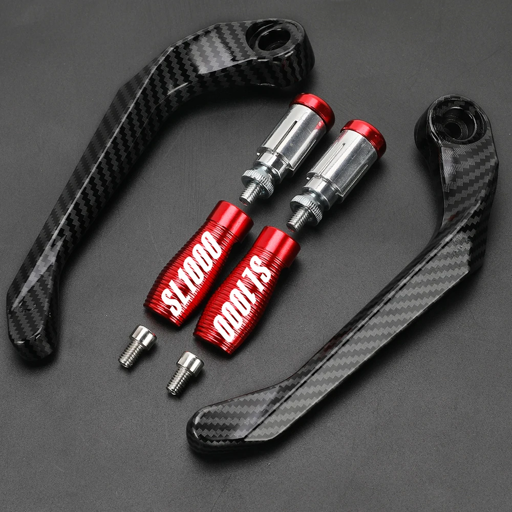 

Motorcycle SL1000 Handlebar Grips Guard Brake Clutch Lever Protector For Aprilia SL 1000 2000-2007 2006 2005 2004 2003 2002 2001