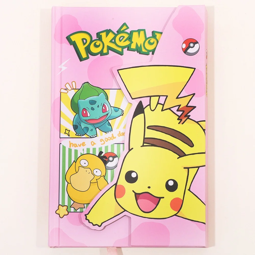 Pokemon Pikachu A6 Hardcover Notebooks Cute Cartoon Color Inner Pages Planner Journal For Student Women Office Stationery Gifts view 5