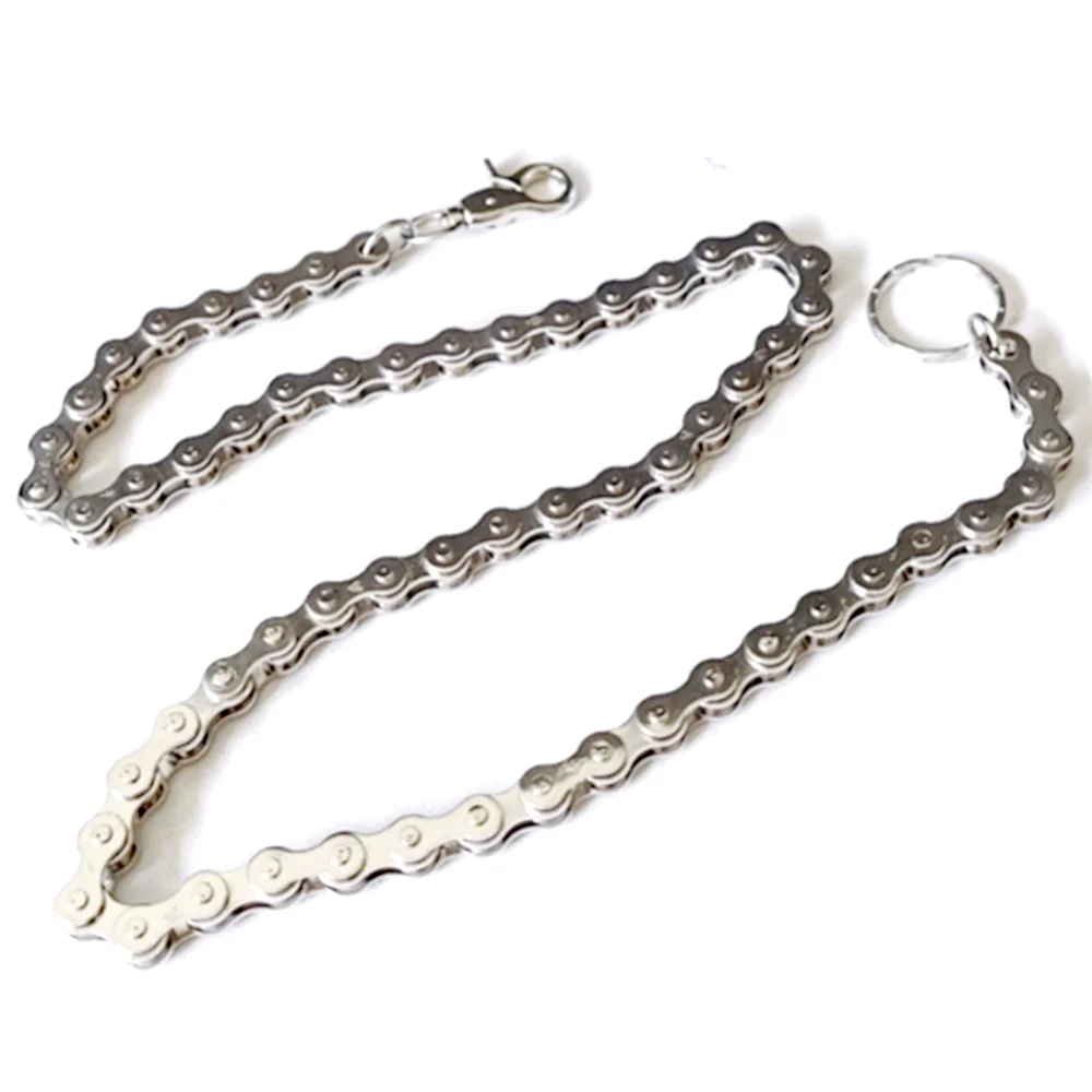 Pants chain Punk Men Wallet Belt Chain Bicycle chain Metal Trousers Chain For Jeans Pants Fashion Jewelry For Men Women