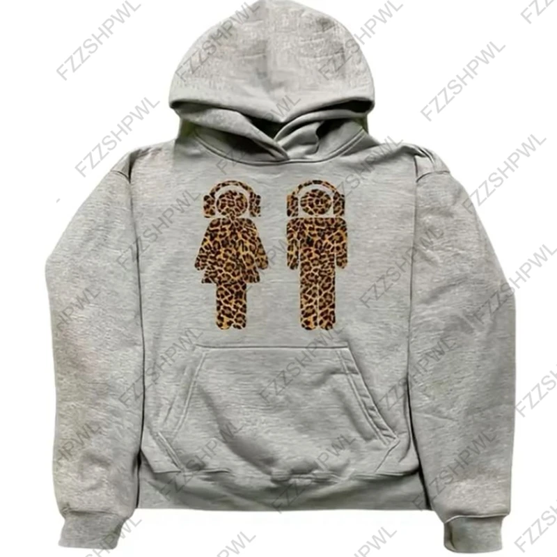 Harajuku Y2k Casual Print Hoodies Women Grunge Streetwear Sweatshirt Tops Goth Oversized Hoodie Clothes Tracksuit Men Clothing