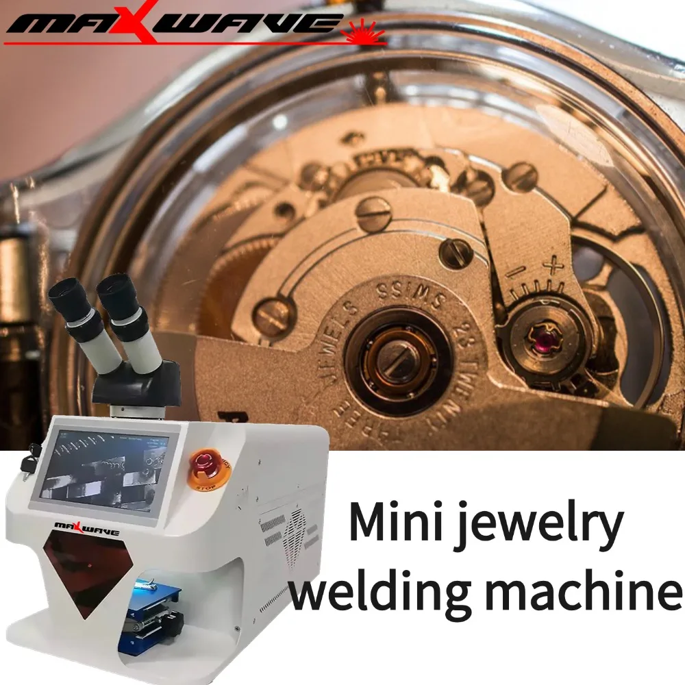 

Mini Jewelry Laser Welding Machine Watch strap repair High Power Table Top Gold Silver Jewelry Rings Necklace Mold