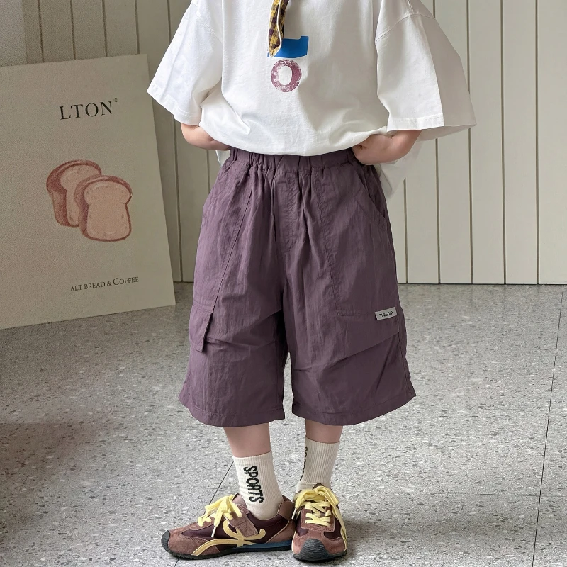 

2026 New Summer Hot Selling Casual Versatile Personalized Children's Quick Drying Lightweight Shorts