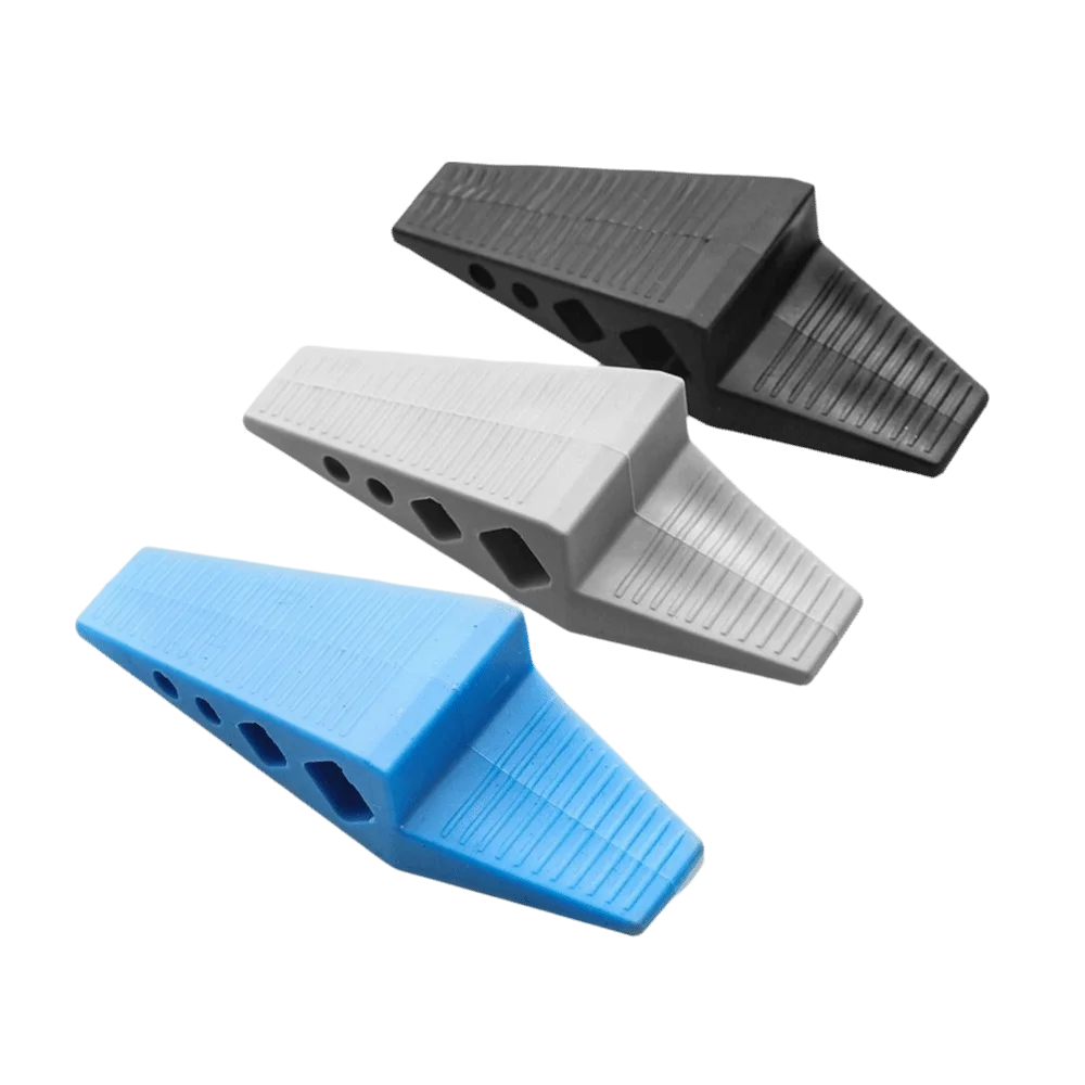 Anti Collision Silicone Material Door Stopper Non-Slip Wedge Hidden Design Floor Holder Reusable Anti-Collision Doorstop Bedroom